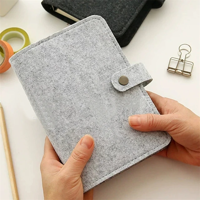 Új A5 A6 Fill Notebook Szövet Ring Binder Diary Papír Tartó Hordozható Napló Levélpapír Ajándék - Image 3