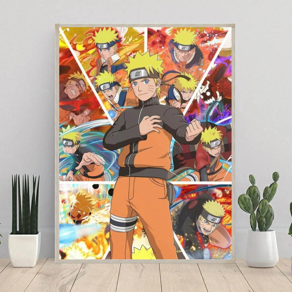 Naruto And Jiraiya - 5D Diamond Painting 