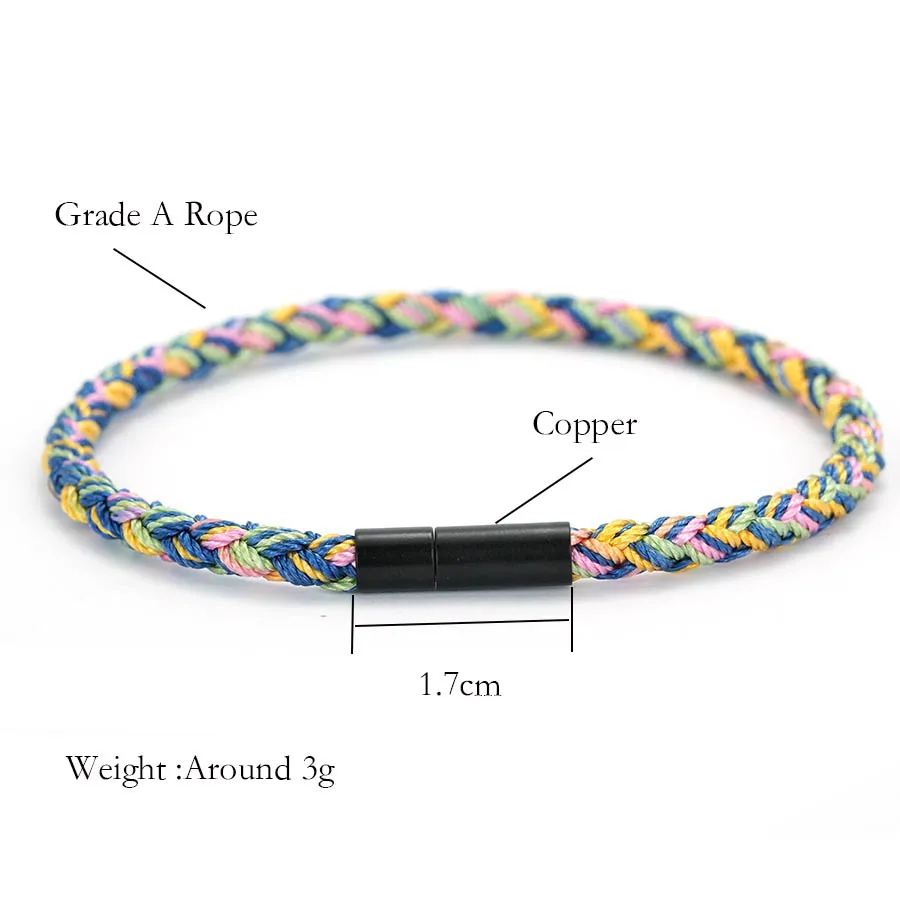 Handmade Ethnic Rope Bracelet for Men and Women