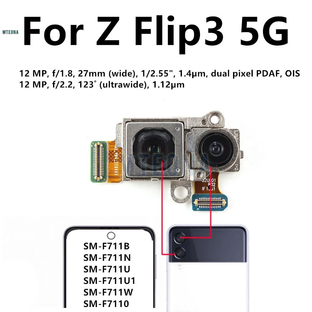 Enhanced Camera Module Flex for Samsung Galaxy Z Flip Series