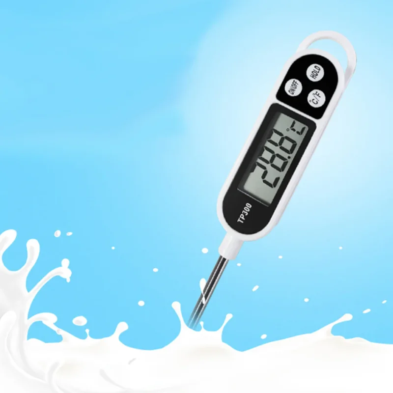 Food Thermometer Digital Real-Time Reading Meat And Beverage Thermometer With LCD Display And Probe Electronic Kitchen Thermomet BEST SELLERS