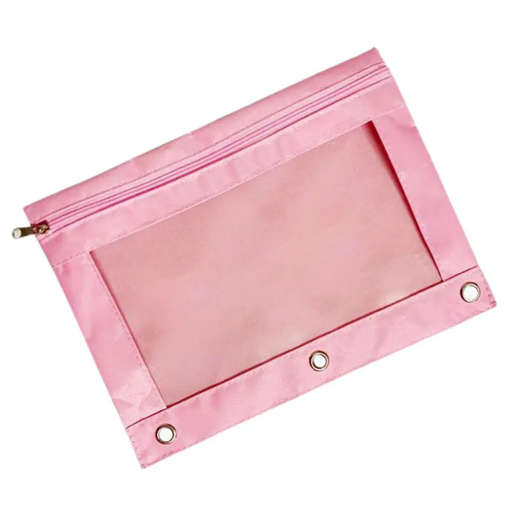 שקוף אוקספורד בד רופף עלה תקציב קלסר כיסי מסמכים מחזיק קובץ ארגונית רוכסן קלסר שקיות עבור מחברת