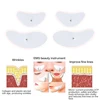 4Pcs EMS Muscle Stimulator Electrode Pads For Facial Lifting Face Massager Tens Acupuncture Digital Electronic Pulse 4