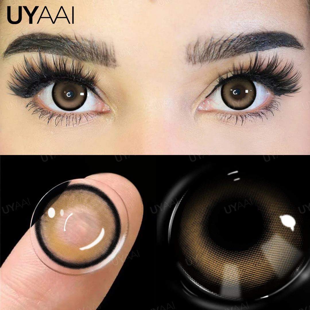 UYAAI Myopia Corrective Color Contact Lenses - Vibrant Multicolor Collection