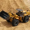HUINA RTR 1583 RC Remote Control Truck Loader Cars 1/14 Scale 10CH with Light Sound 2.4GHz Outdoor Toys Boys Gift TH18062 1