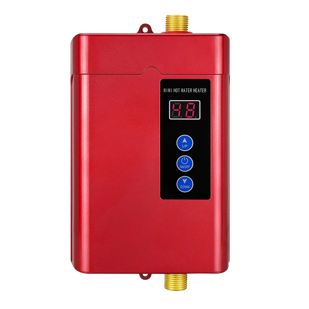 110V/220V 4000W Household Mini Electric WaterHeater Tankless Instant Water Heater Heating Machine Water Heater 50 - 60HZ