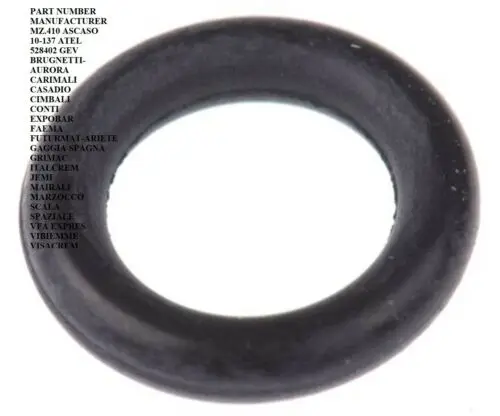Guarnizione O-Ring 03043 Viton,1186236,Brugnetti-Aurora,Casadio,Faema,Gaggia Spagna,(5Pk)