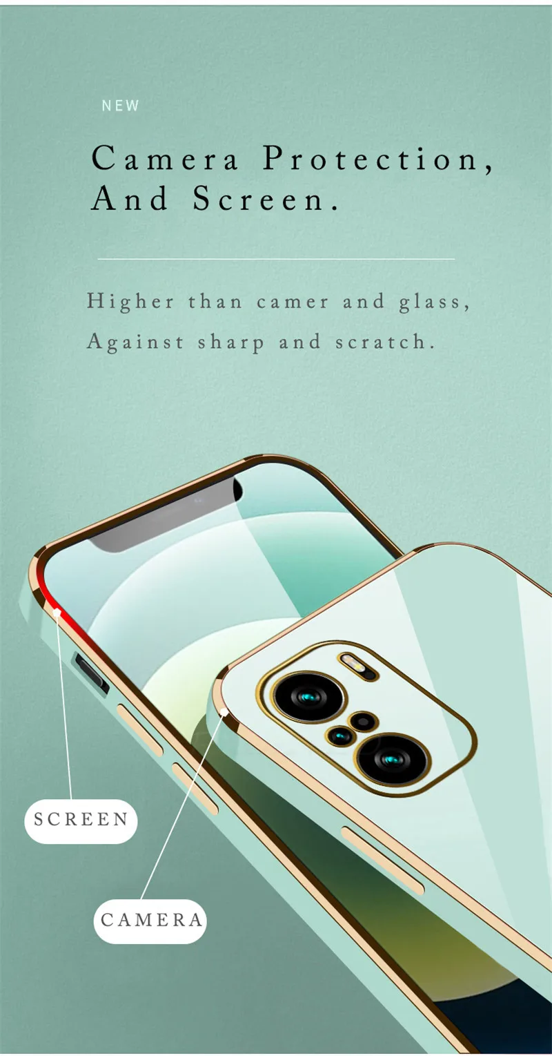 Glitzernde Handyhülle für Xiaomi Redmi 10C 10A 9 9A 9T 9C NFC Note 9S 10S 11S 8 9 10 11 Pro Weiche Silikonhülle_voghion.com