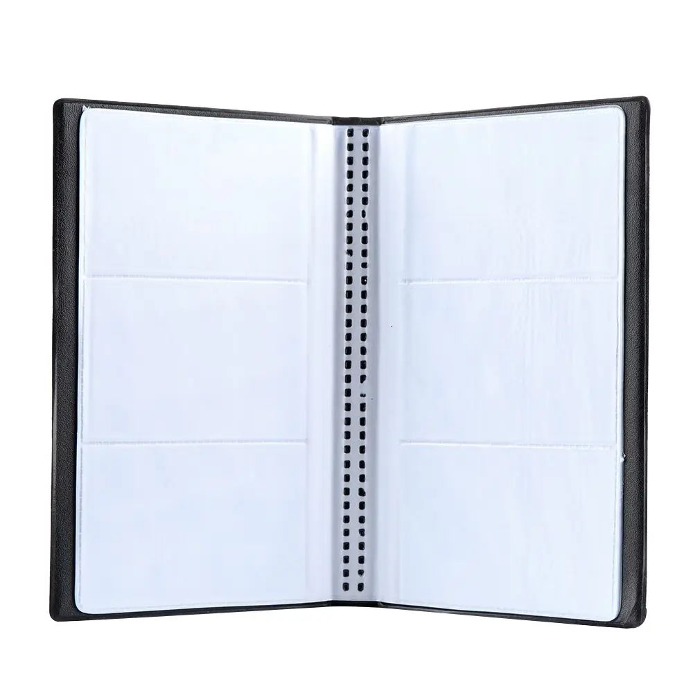 Leather Card Holder Album for Credit Card Collection