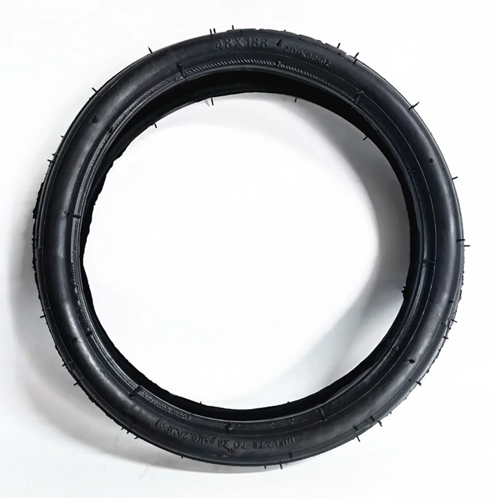 

1 X Inner Tube Inner Tube Outer Tyre Wearproof 75g/275g/350g 9 Inch Black Rubber Tricycle Baby Carriage High Quality