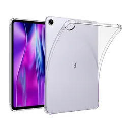 Clear Airbag Thickened Silicone Tablet Cover - Durable TPU Shell, Enhanced Protection for OPPO Pad Air5 12.1 (Clear)
