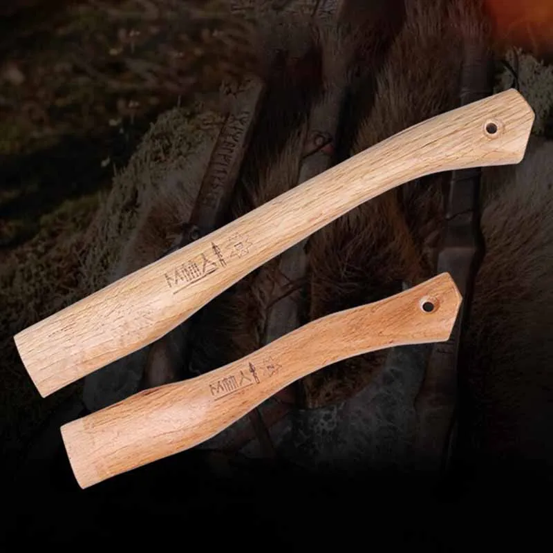 

Outdoor Camping Axes Handle Wooden Multifunction Home Axe Handles Portable Multi-purpose Wood Handle Hand Tools Accessories