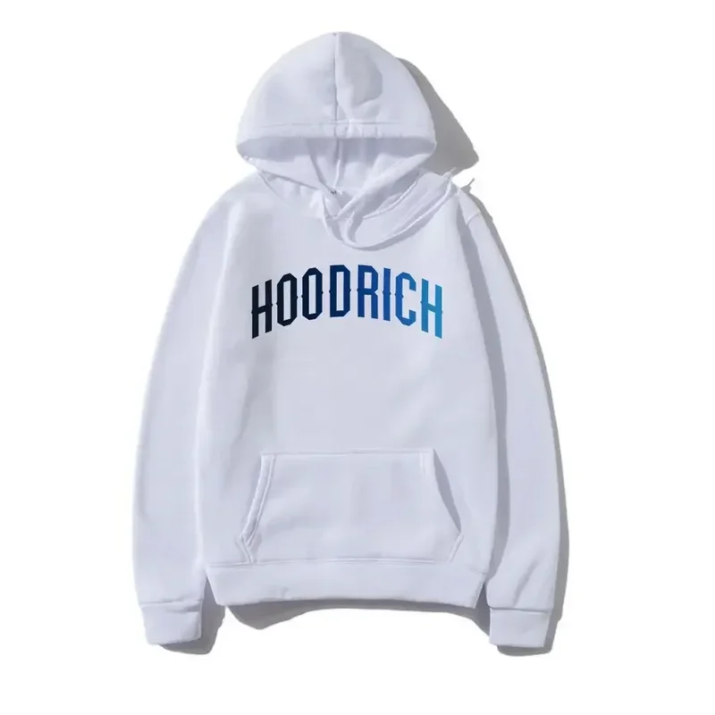 Herrenmode Trendy Bedrucktes Muster Hoodie Lose Lässige Hip Hop Street Style Pullover Sweatshirt Herren Sportswear Outwear – Detail 2