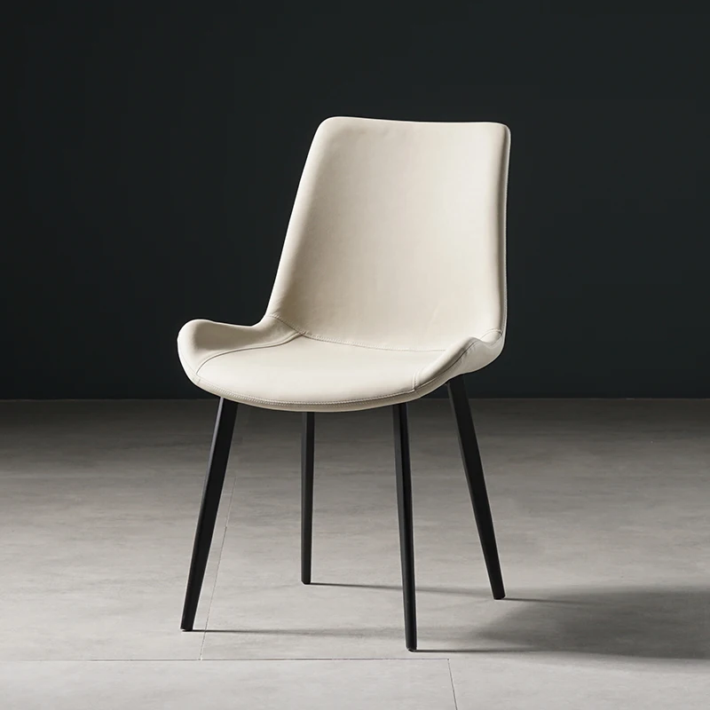 

Современные обеденные стулья в скандинавском стиле, эргономичный дизайнерский стул для спальни, офиса, кухни, домашняя мебель WWH40XP