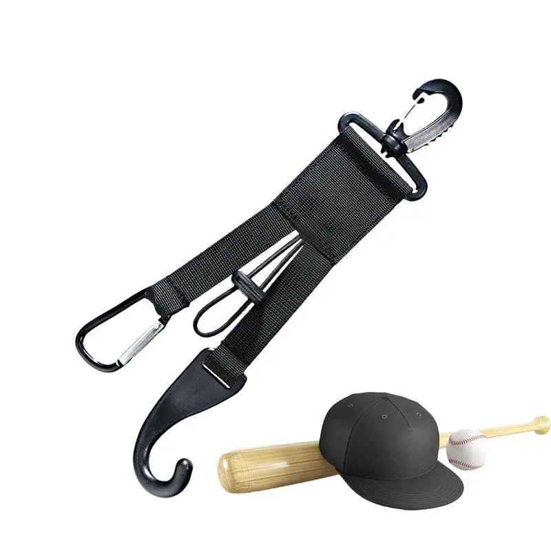 Baseball Dugout Organizer Portatile Baseball/Softball Bat Hangers 3-In-1 Baseball Gear Hook Gear Hanger Per Pipistrelli Cappelli Guanti