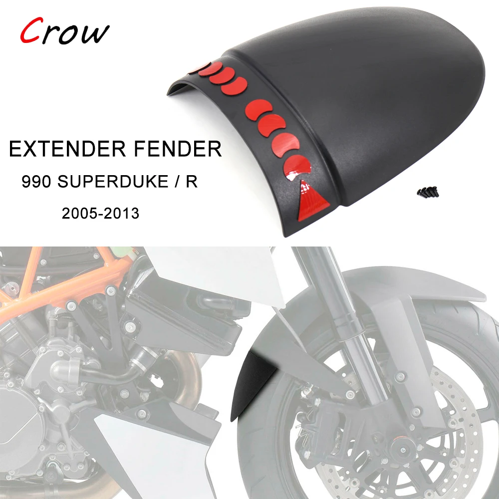 20052013For990SuperdukeRMotorcycleFenderMudguardRearExtension