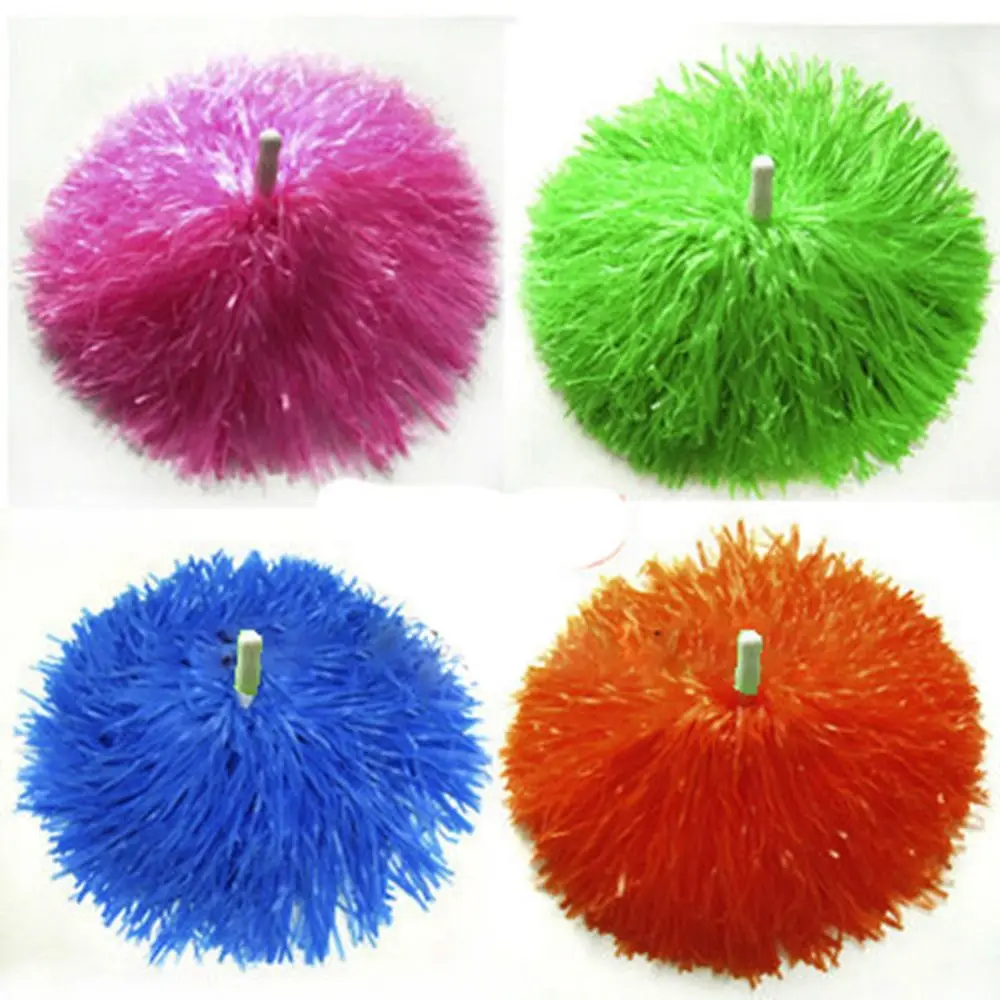 1pair Concert Fancy Competition Flower Cheerleading Cheering Ball Cheerleader pompoms Dance Party Decorator Club Sport Supplies