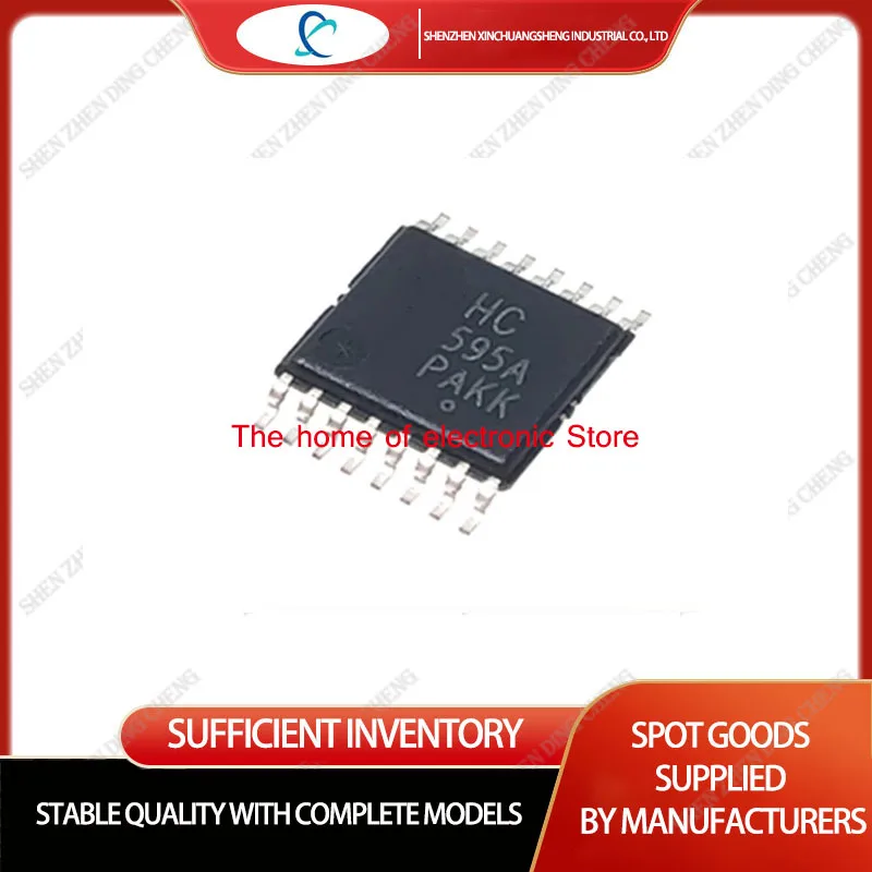 10Pcs Mc74Hc595Adtr2G Hc595A 8-Bit Serial-Input/Serial Or Parallel-Output Shift Register With Latched 3-State Outputs
