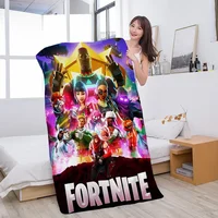 Video Game F-Fortnite Anime Beach Swimming Towel Soft Absorbent Washcloth Children's Gifts For Kids Travel Camping Gym 2