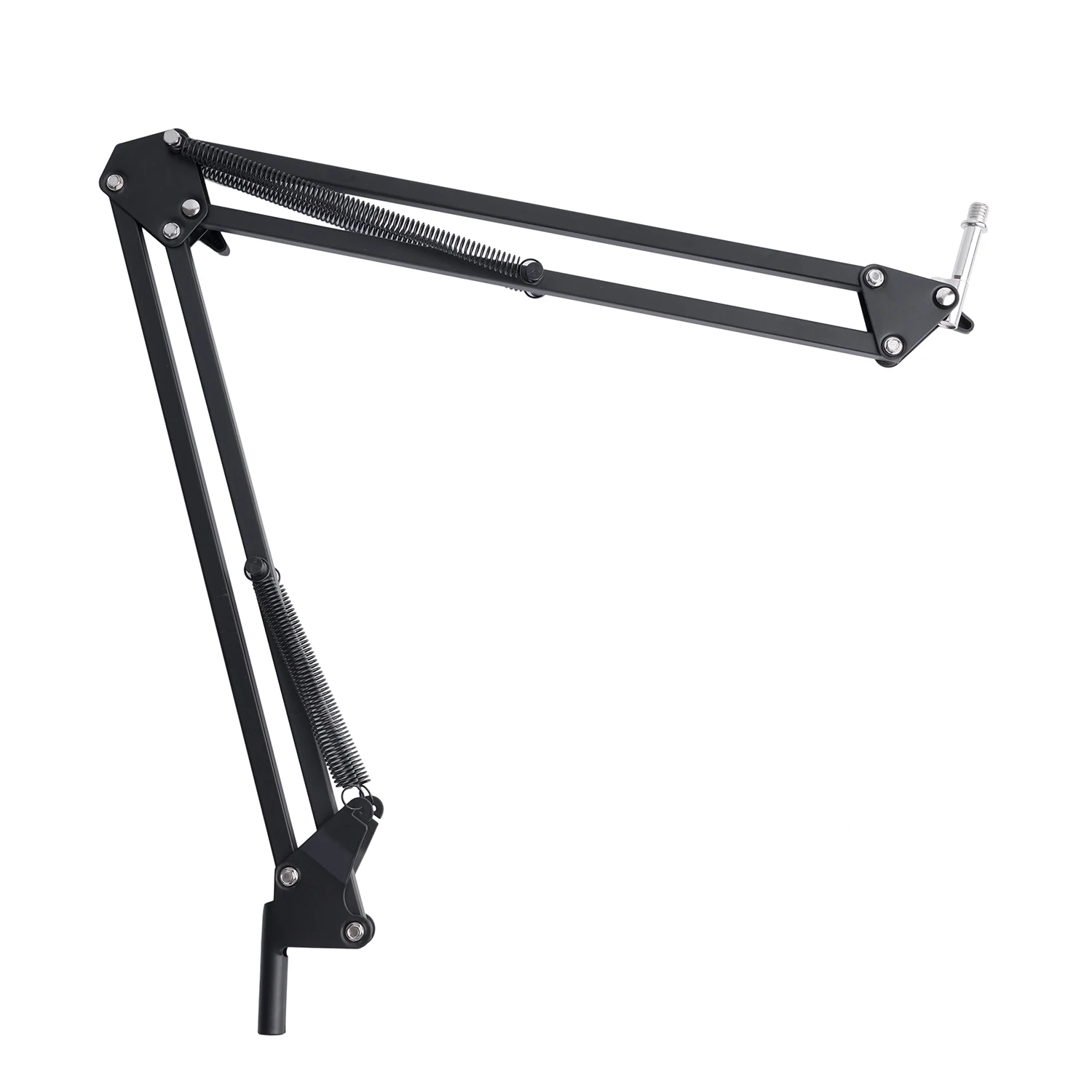 Extendable Recording Microphone Holder Suspension Boom Scissor Arm Stand Holder with Mic Clip Table Mounting Clamp microphone stand microphone clip holder