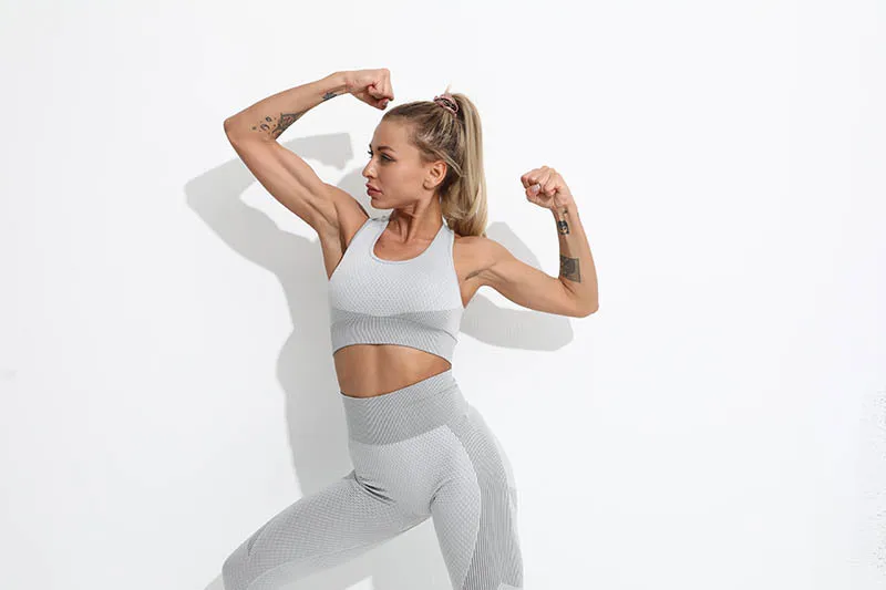 grey leggings Women Seamless Gym Leggings High Waist Hip Lift Yoga Pants Push Up Workout Sports Yoga Sets Suit Female Fitness Clothings lularoe leggings