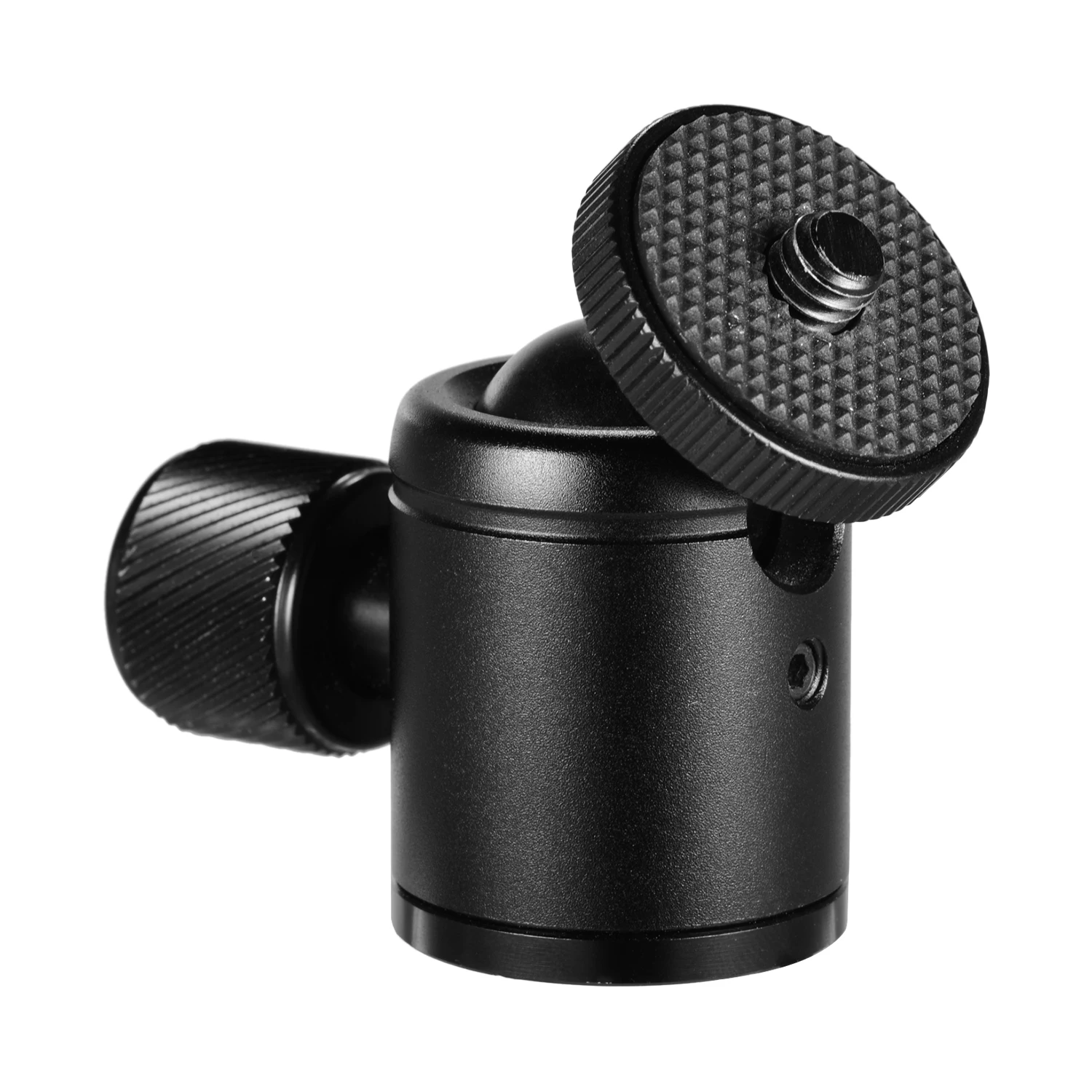Mini Metal Tripod Head Adapter Ball Head with 1/4 Inch Screw and 3/8 Inch Screw Hole for Mobile Phone Camera LED Light Tripod tripod ball head camera head adapter