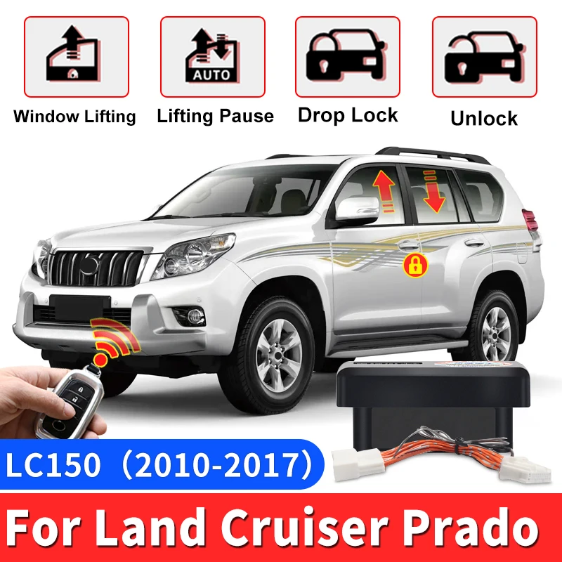 

Автоматическое закрытое окно + Блокировка двери OBD модуль для Toyota Land Cruiser 150 LC150 2010-2017 2016 2015 2014 аксессуары для интерьера