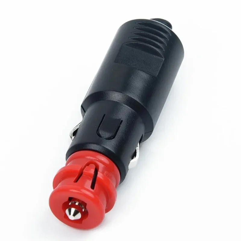 Car Vehicle Lighter Socket Plug Connector Male Plug Universal 12V-24V 8A Car Cigarette Lighter Accessories 1pc
