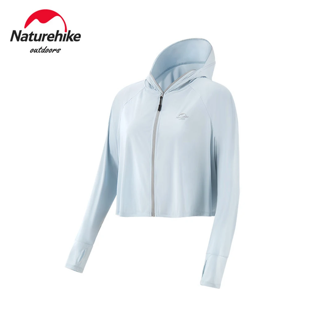 

Naturehike Long Sleeve Hoody Summer Women Sun UV Protection Quick Dry Jacket Clothing Men Hooded Jacket Thin Beach Sweatshirt