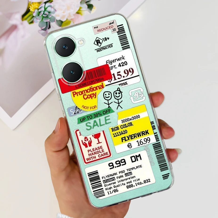 Stylish Painted Soft Slim Phone Case with Bumper