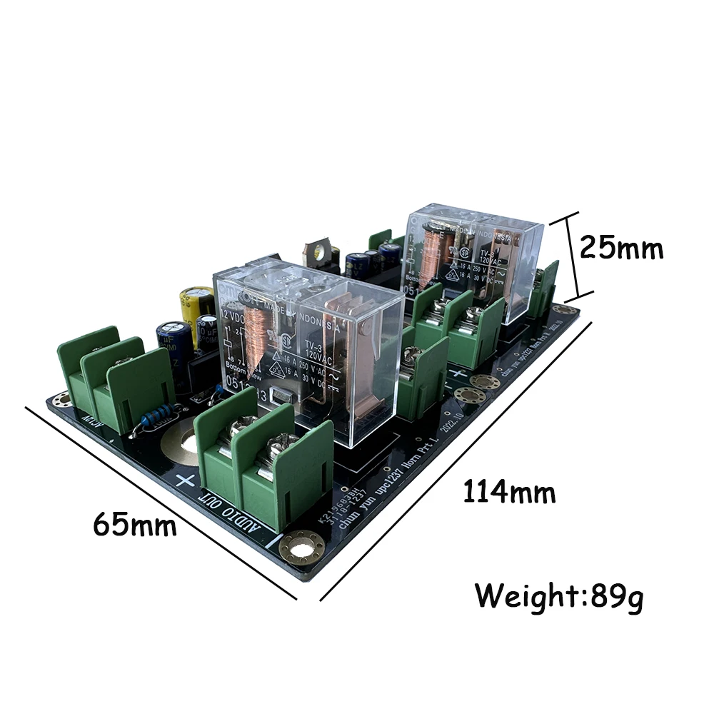 Carte De Protection Enceintes UPC1237 - 2 Pièces - Circuit Symétrique C1237HA