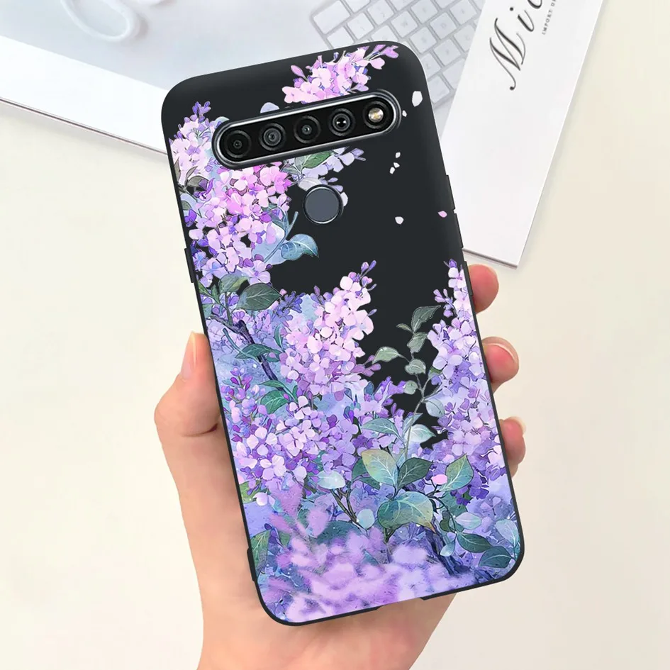 Cute Cat & Dinosaur Soft Black Silicone Shockproof Bumper Phone Case