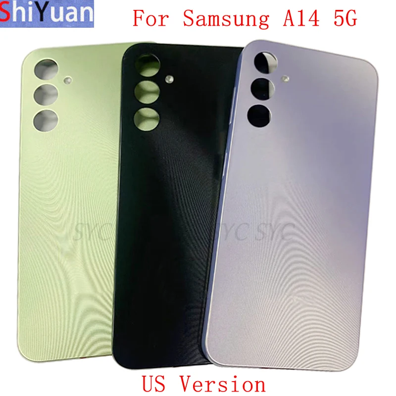 цена Back Battery Cover Rear Door Housing Case For Samsung A14 5G A146P A146P US Version Battery Cover with Logo Replacement Parts