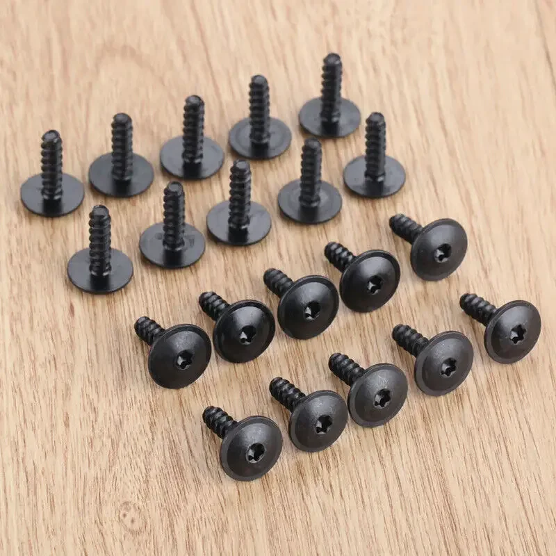 Car Accessories Auto Fasteners Car Screws 20/40/60pcs M5*16mm Fender Liner Screw Splash Guard Screws T25 Torx Drive For VW Audi N90775001