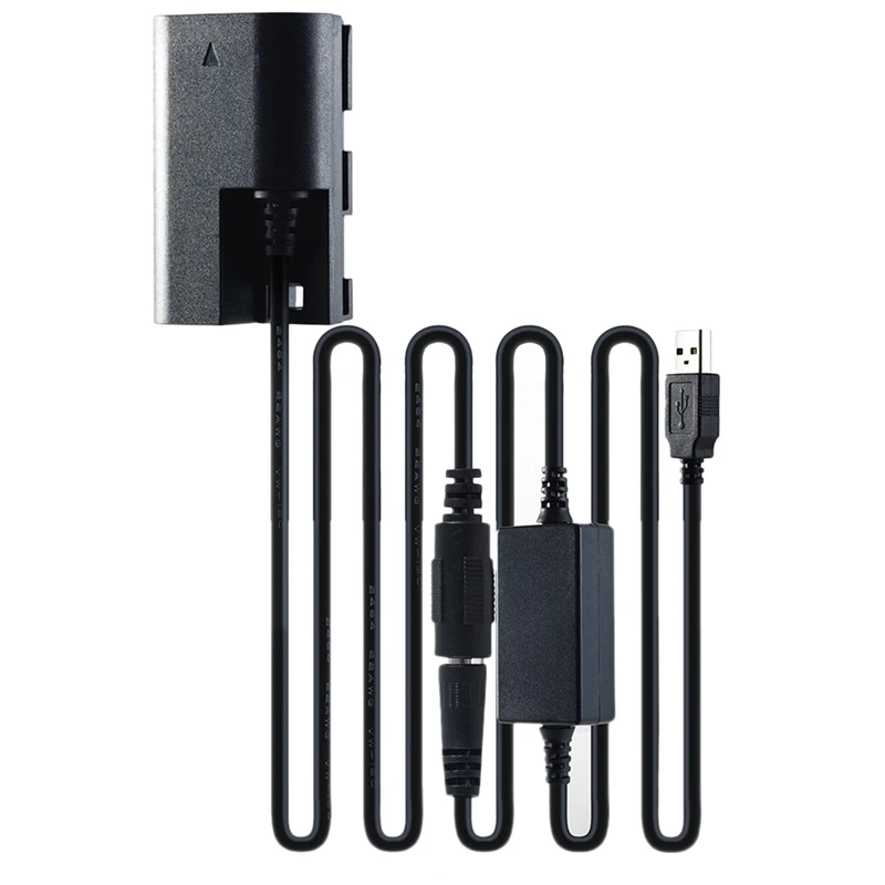 Accoppiatore Cc, Lp-E6 Set Batteria Fittizia Per Adattatore Di Alimentazione Sostitutivo Eos 5 D2 5 D3 5 D4 6D 6 D2 60D 7D 7 D2 70D 80D 90D