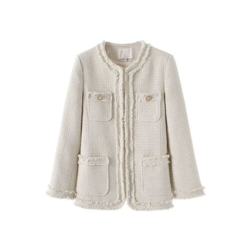

2023 Spring and Autumn New Fashion Coat Women's Korean Version Loose Slim Style Versatile Casual Long Sleeve Top Women YL42