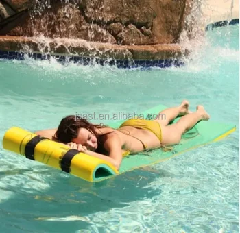 Inflatable Summer Water Bed Pad PVC Pool Float Tray For Adults Floating Water Hammock Swimming Pool Water Row Air Mattress 5