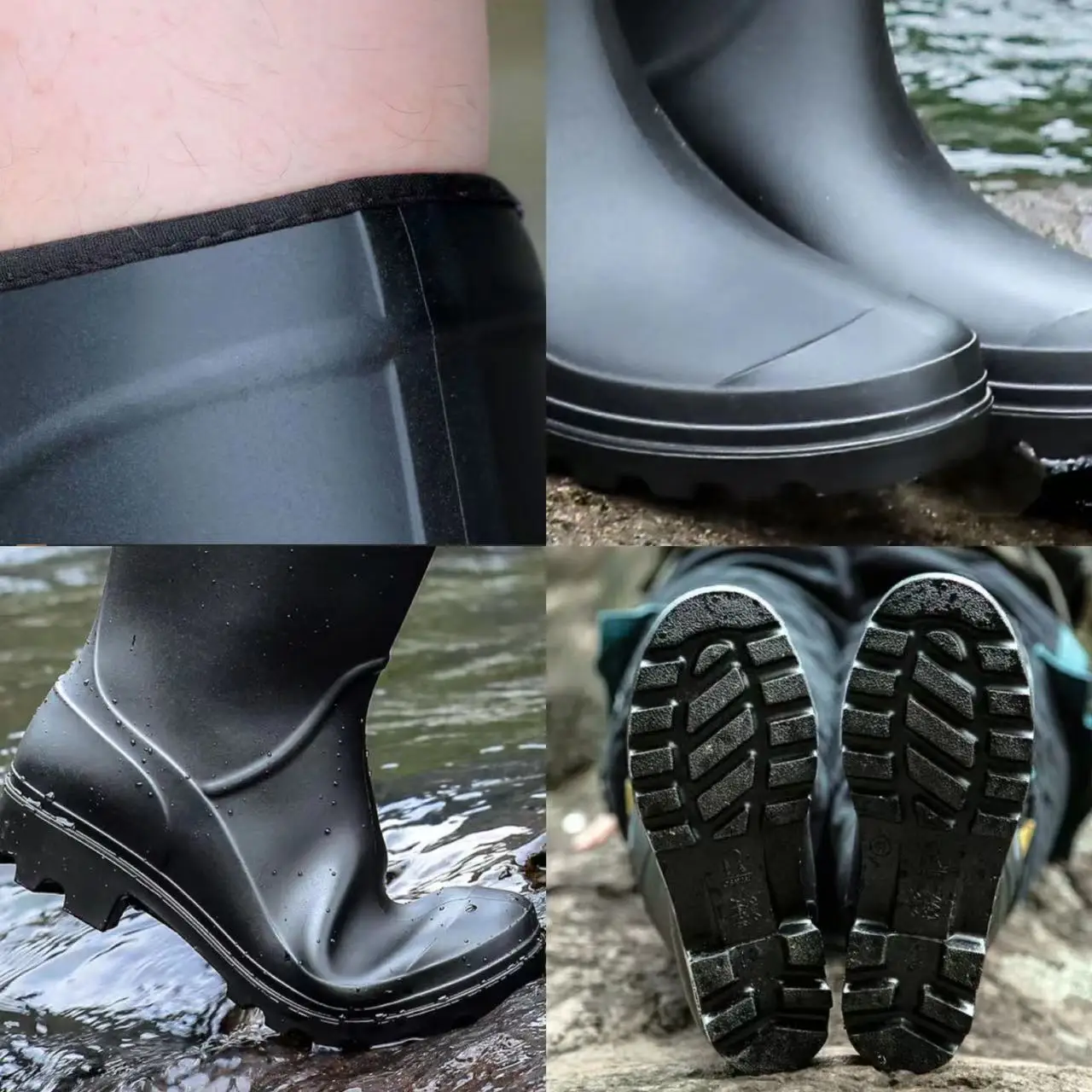 stylish rain boots mens