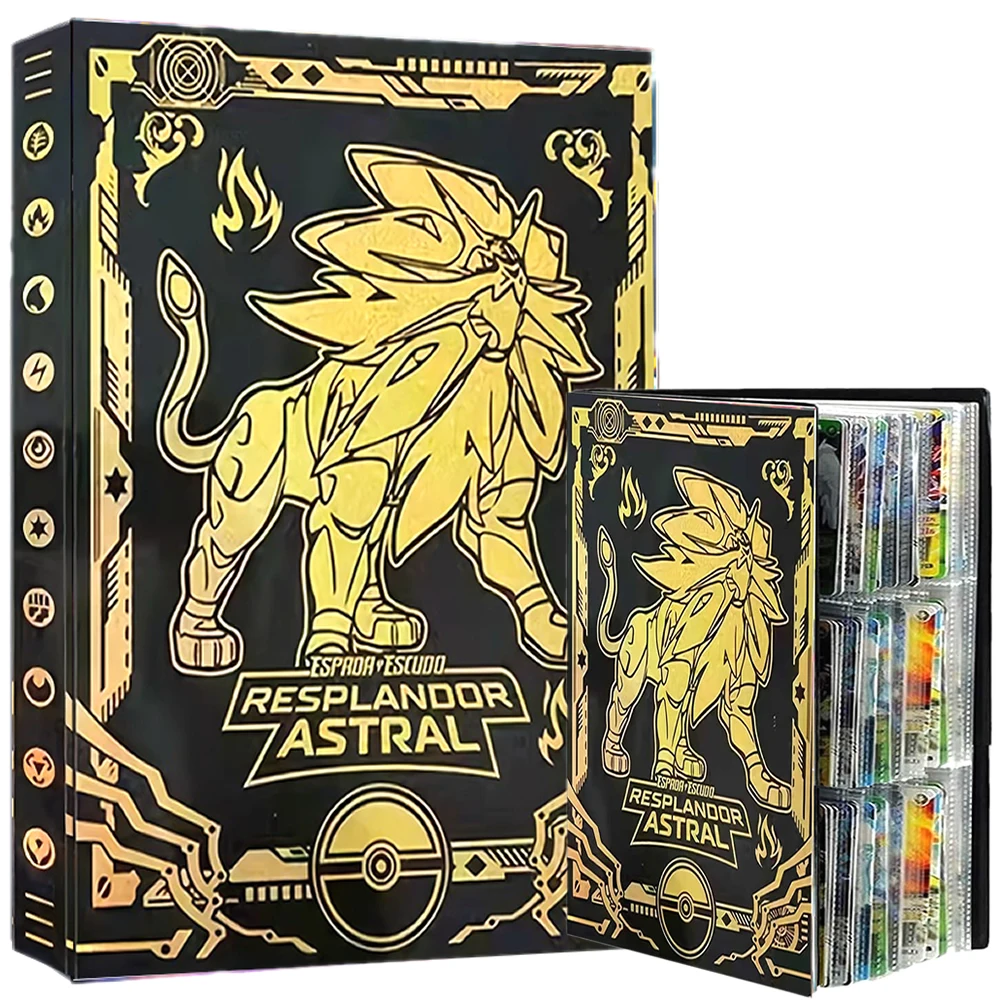 9 Pocket Binder Pokemon Cards Album Book Map Playing Game Card Pokémon