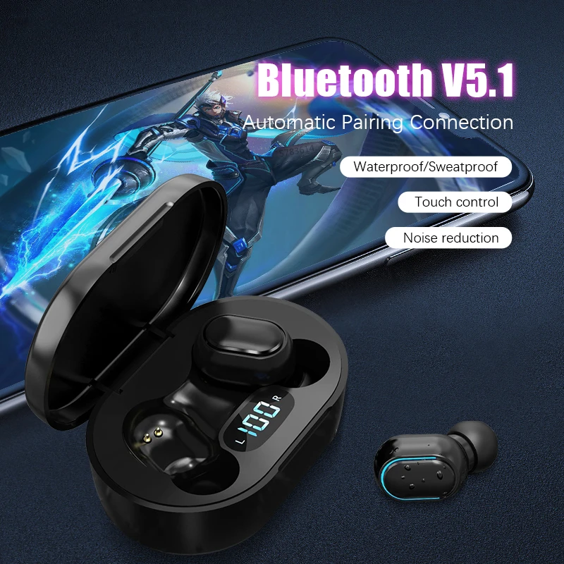Новинка 2022 TWS Bluetooth-наушники Беспроводные стереонаушники для Xiaomi спортивные
