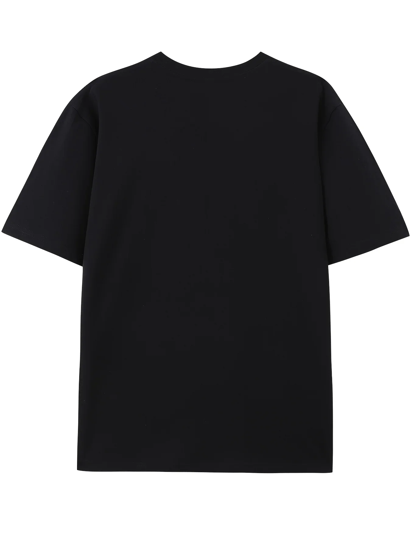 T-shirt da Uomo Stile Tifoso Sportivo 100% Cotone, Blu e Bianco con Emblema Argentina a Chevron Stampato sul Davanti, Oversize, Delicato sulla Pelle, per Uso Quotidiano - immagine 3