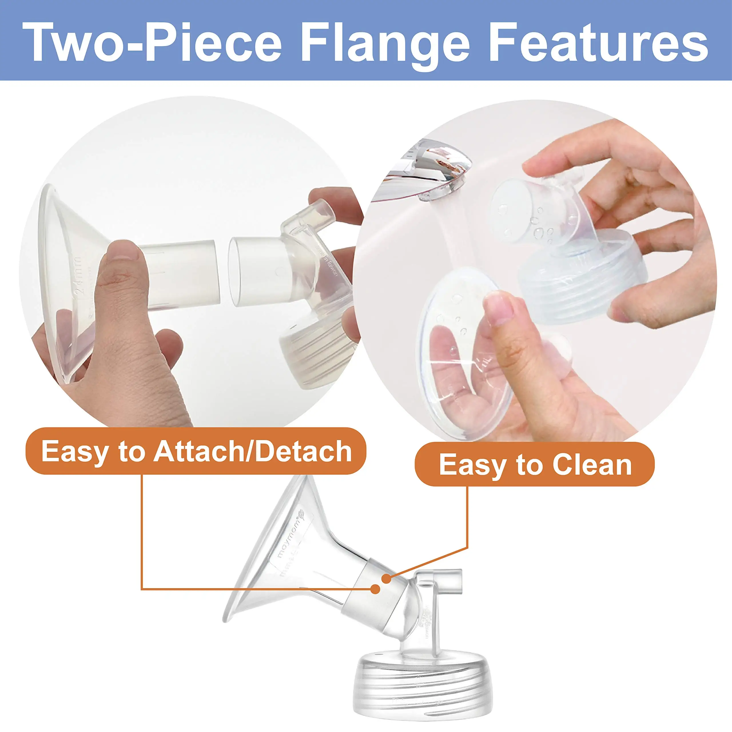Flange Pump Parts Compatible with Spectra S2 S1
