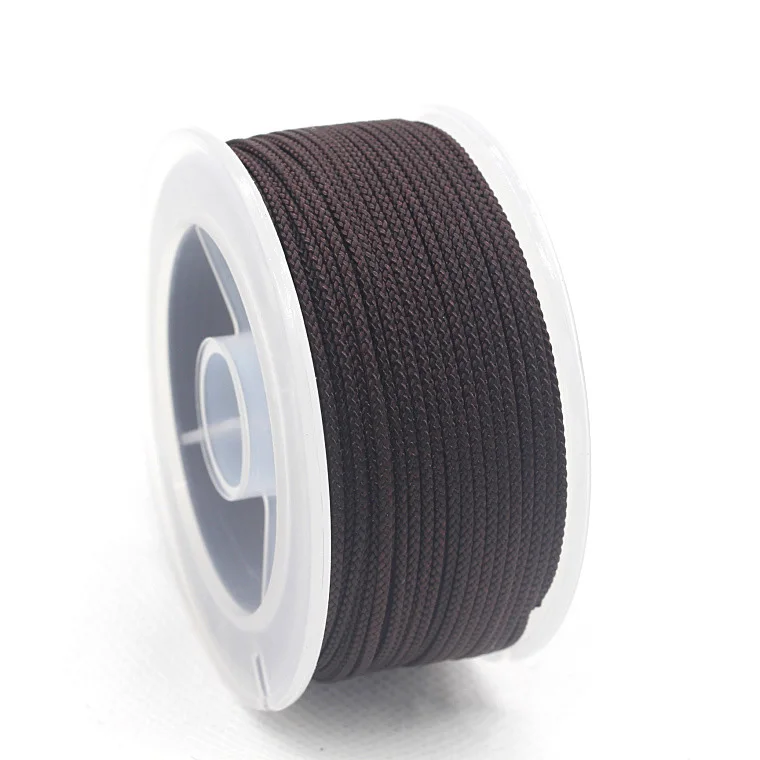 1/1,2/1,5/1,8/2/3mm Nylon Schnur Chinesischen Knoten Halskette Armband Handgemachte Perlen faden Für DIY Schmuck Zubehör Machen String – Detail 11