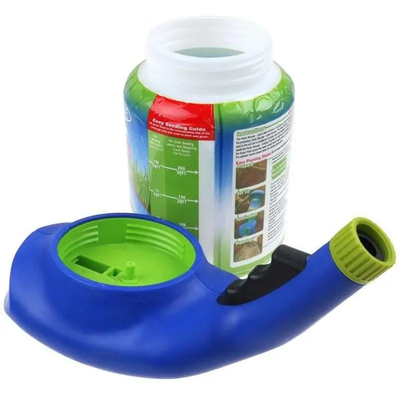 Description Picture 4 of itemPlastic Hydro Mousse Spray Gun Liquid Lawn Seed Sprinkler Watering Can Quick And Easy Spray Pot Antiperspirant New