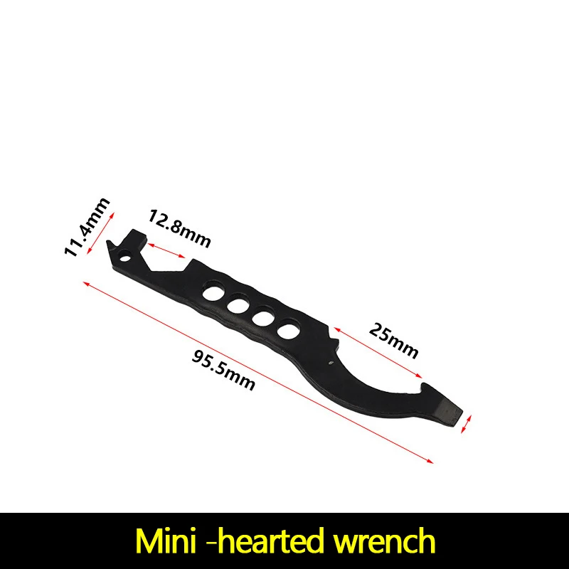 Maintenance Screwdriver Gunsmith Tools Tactical Multitasker M4 TOOLS Multipurpose Maintenance Screwdriver Keychain Bicycle Repair Buffer Tube Modification AR15