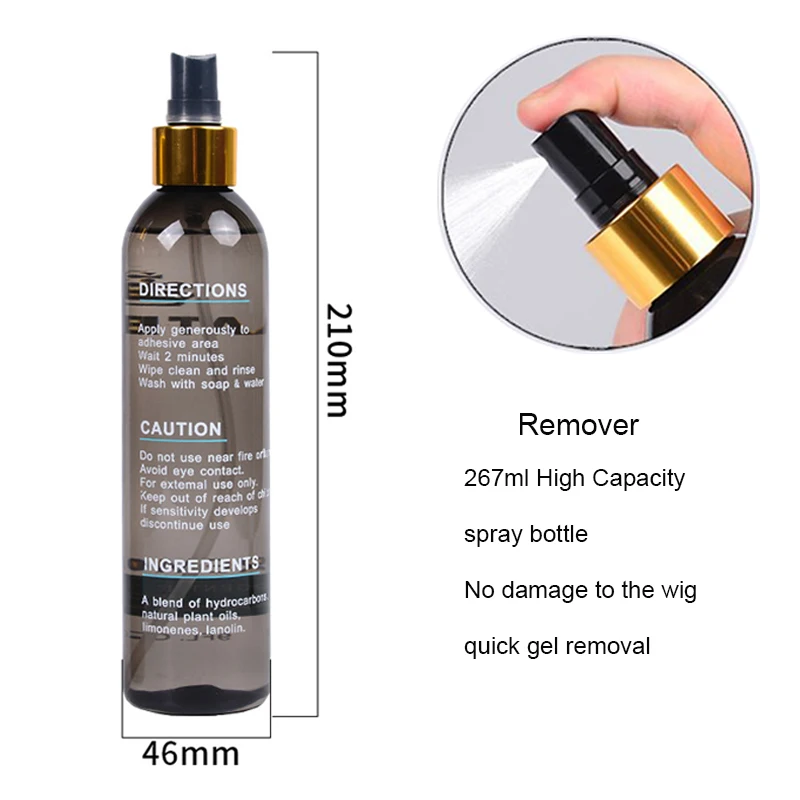 Waterproof Liquid Wig Glue 15Ml Clearing Adhesive 38Ml White Glue For Lace Wigs Extra Hold Hair Extension Glue+Remover Kit