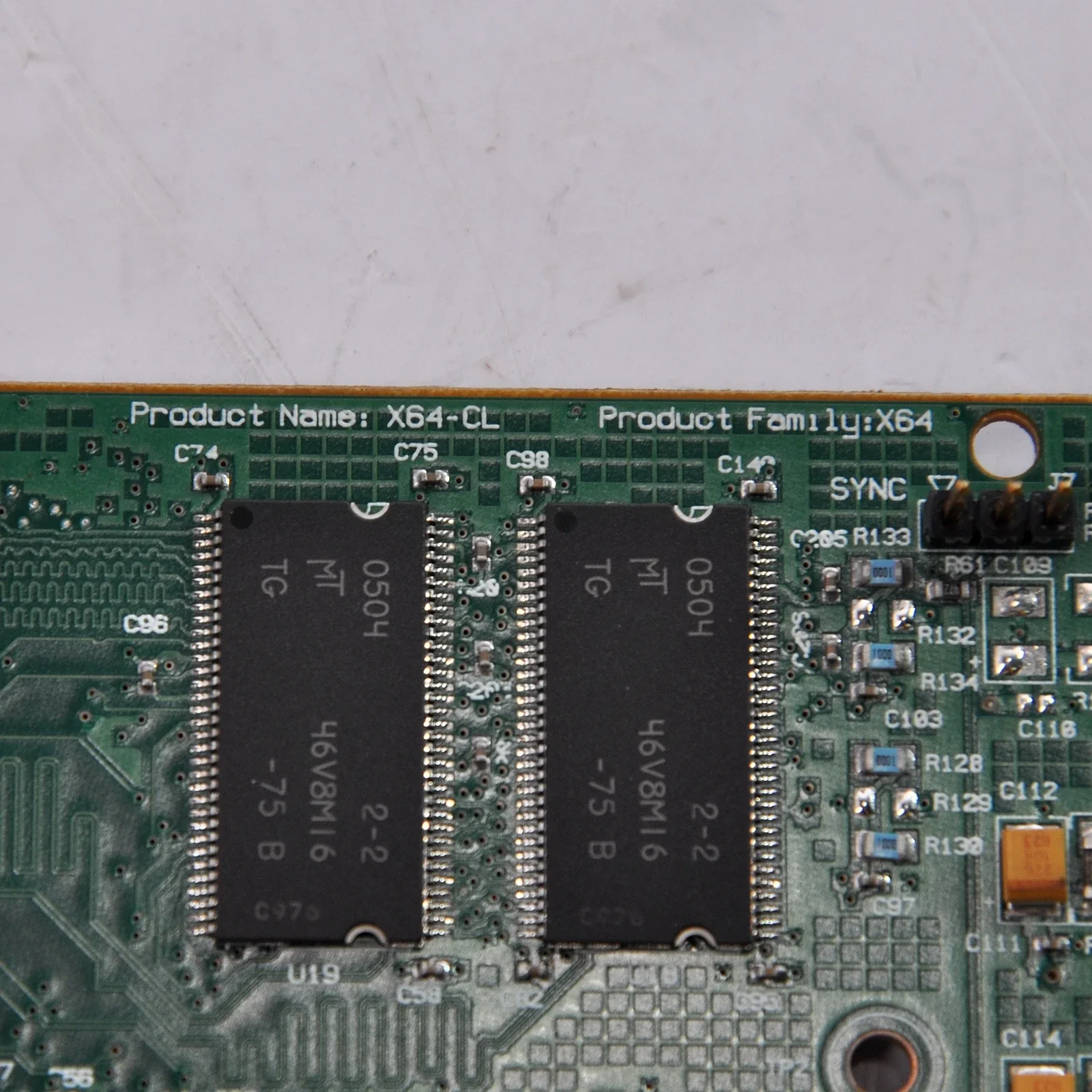 Рисунок 4 - Разборка карты захвата изображения