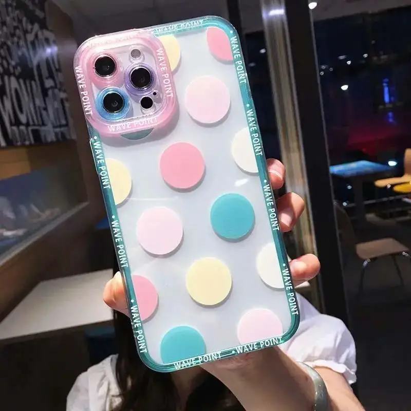 Wave Point Design Protective Phone Case