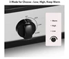 Double Slow Cooker, Buffet Servers and Warmers, Dual 2 Pot Slow Cooker Food Warmer, Adjustable Temp Dishwasher 5