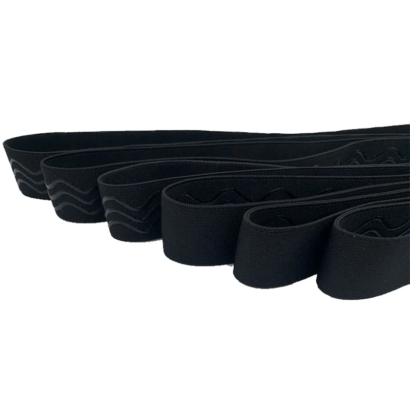 High Resilience Silicon Gel Nylon Wig Band Sewing Wide 3*55cm Elastic Bands For Underwear Sewing Rubber Wig Making Material Tool hair band